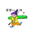 Golf Fairy（個別スタンプ：18）