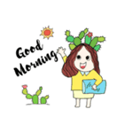 cactus head（個別スタンプ：3）