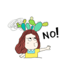 cactus head（個別スタンプ：7）