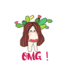 cactus head（個別スタンプ：11）
