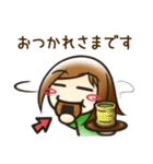 いつもうっかり！月子のスタンプ（個別スタンプ：22）
