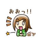 いつもうっかり！月子のスタンプ（個別スタンプ：30）