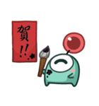宇宙人キ子＆スズメ（個別スタンプ：5）