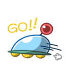 宇宙人キ子＆スズメ（個別スタンプ：10）