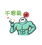 宇宙人キ子＆スズメ（個別スタンプ：15）