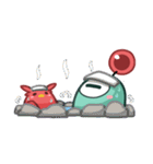 宇宙人キ子＆スズメ（個別スタンプ：38）