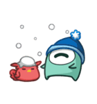 宇宙人キ子＆スズメ（個別スタンプ：39）