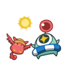 宇宙人キ子＆スズメ（個別スタンプ：40）