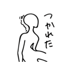 のっぺらぼうののっぺらくん（個別スタンプ：19）
