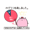 むんにょりおちごと。（個別スタンプ：35）