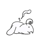 ウサギ ユニコーン（個別スタンプ：2）