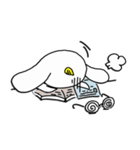 ウサギ ユニコーン（個別スタンプ：4）