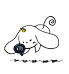 ウサギ ユニコーン（個別スタンプ：6）
