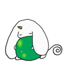 ウサギ ユニコーン（個別スタンプ：11）
