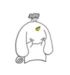 ウサギ ユニコーン（個別スタンプ：16）