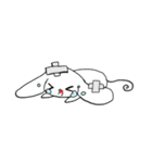 ウサギ ユニコーン（個別スタンプ：23）
