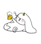 ウサギ ユニコーン（個別スタンプ：29）