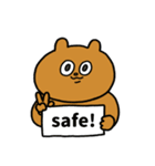 Bear and roommate 2（個別スタンプ：32）