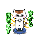 安定のブサイク猫 【敬語】（個別スタンプ：16）