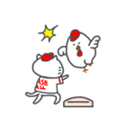 ねことにわとり2（個別スタンプ：5）