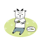 Mr. Fat goat daily（個別スタンプ：1）