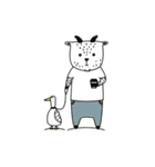 Mr. Fat goat daily（個別スタンプ：6）