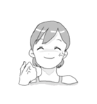 Cover up with a smile（個別スタンプ：2）