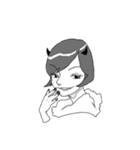 Cover up with a smile（個別スタンプ：7）