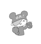 Cover up with a smile（個別スタンプ：14）