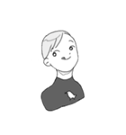 Cover up with a smile（個別スタンプ：15）