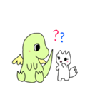 怪獣と妖精 日常会話（個別スタンプ：20）