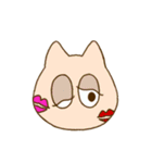 ねこ表情いろいろ（個別スタンプ：40）