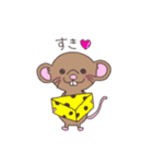 ねずみ時々おさる（個別スタンプ：15）