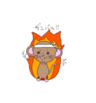ねずみ時々おさる（個別スタンプ：21）