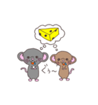 ねずみ時々おさる（個別スタンプ：24）