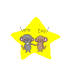 ねずみ時々おさる（個別スタンプ：39）