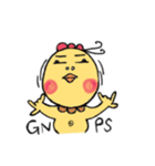 A Yellow chicken（個別スタンプ：5）