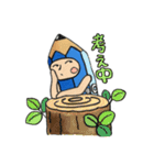 文房具村のプッキ（個別スタンプ：19）
