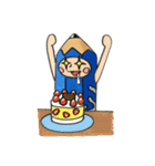 文房具村のプッキ（個別スタンプ：24）