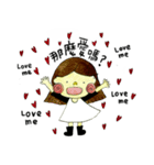 Lalahabi Fall In LOVE（個別スタンプ：7）