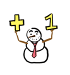 Snowman Got A Job（個別スタンプ：25）