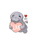 manatee - Nice to meet you（個別スタンプ：36）