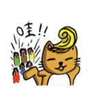 Paulcat~Hand-painted map（個別スタンプ：6）