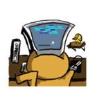Paulcat~Hand-painted map（個別スタンプ：30）