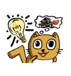 Paulcat~Hand-painted map（個別スタンプ：34）