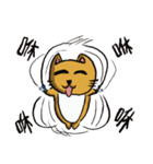Paulcat~Hand-painted map（個別スタンプ：40）
