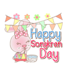 Rabbito (Ta) : Happy Songkran Day 2024（個別スタンプ：6）