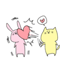 まったりした顔のネコ（個別スタンプ：4）