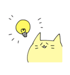 まったりした顔のネコ（個別スタンプ：9）