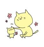 まったりした顔のネコ（個別スタンプ：10）